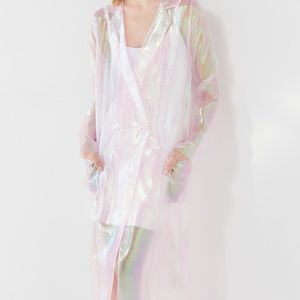 COPY - UO Sheer Organza Trench Coat